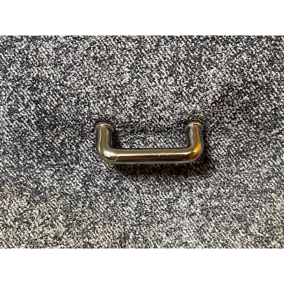 ROOTS CANADA LEATHER CROSSBODY 2 TONE GREY BAG - Picture 3 of 10